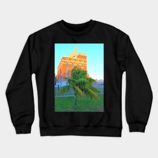 baby palm and the electricity museum Crewneck Sweatshirt